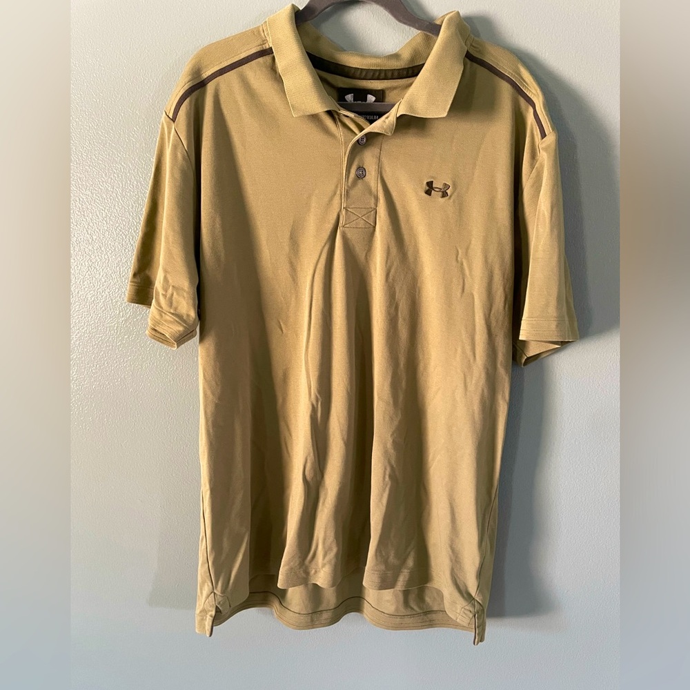 Under Armour XXL Men’s Army Green Polo Shirt